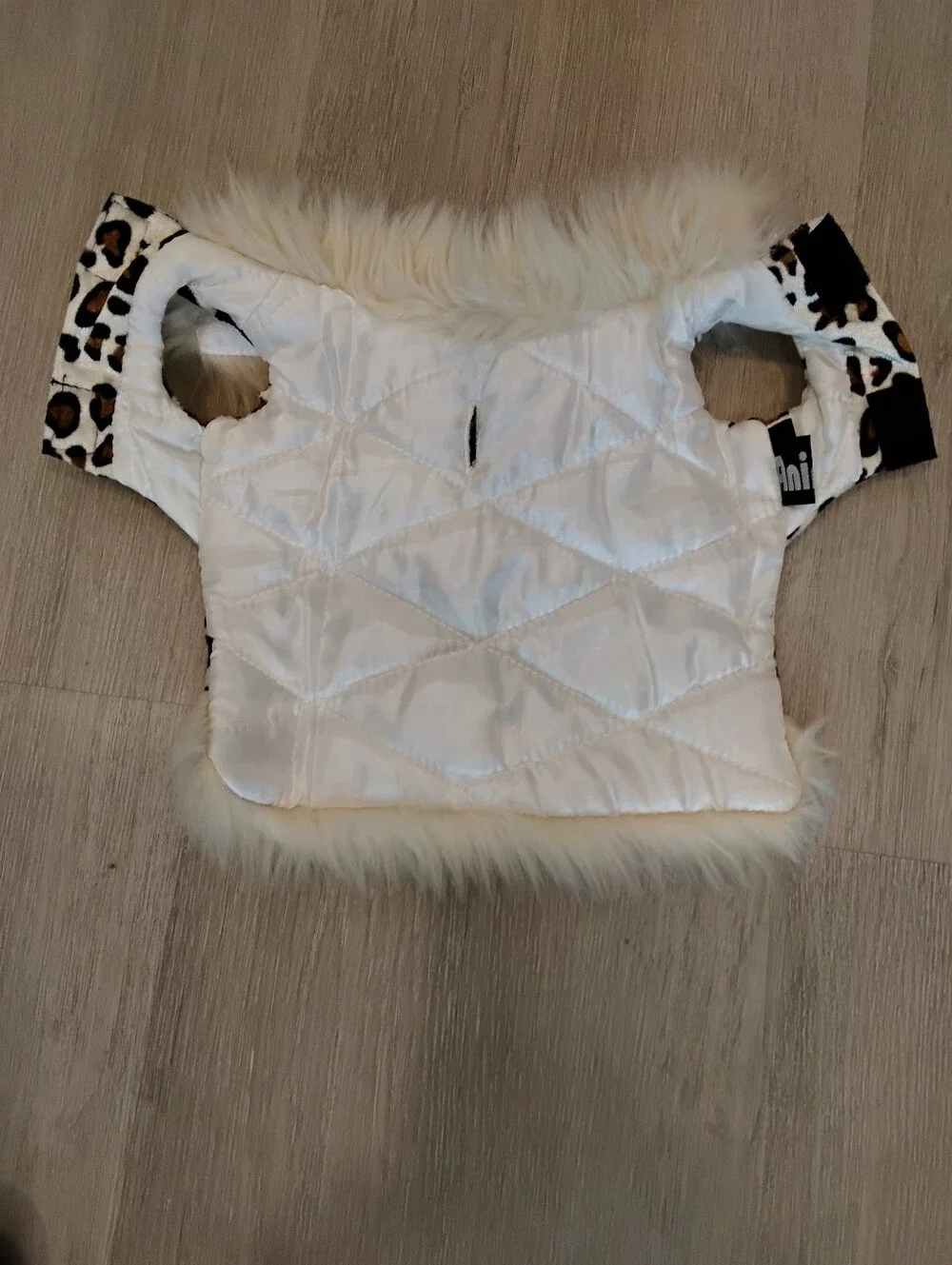 Beautiful Heavy Weight Leapord Print Dog Jacket Size XS